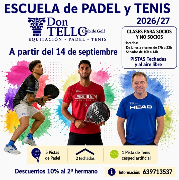 Clases de Pádel y Tenis